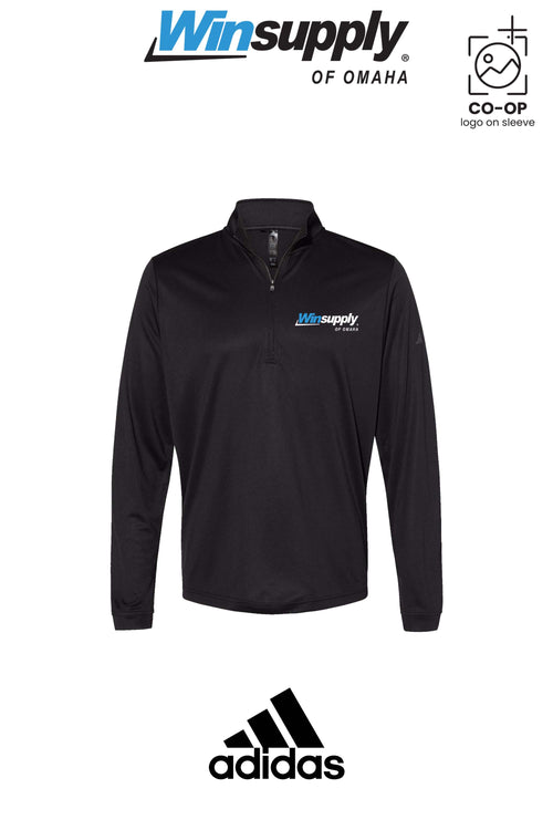 Adidas Mens Ultimate365 Lightweight Quarter-Zip Pullover - Winsupply of Omaha