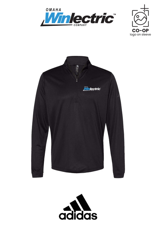 Adidas Mens Ultimate365 Lightweight Quarter-Zip Pullover - Omaha Winlectric
