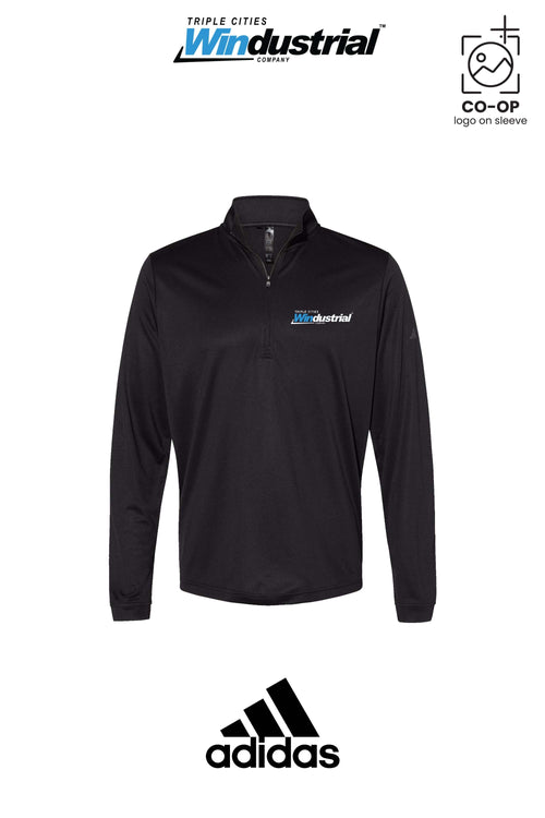 Adidas Mens Ultimate365 Lightweight Quarter-Zip Pullover - Windustrial Triple Cities