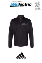 Adidas Mens Ultimate365 Lightweight Quarter-Zip Pullover - Bowling Green Winlectric