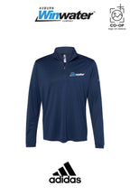 Adidas Mens Ultimate365 Lightweight Quarter-Zip Pullover - Auburn Winwater