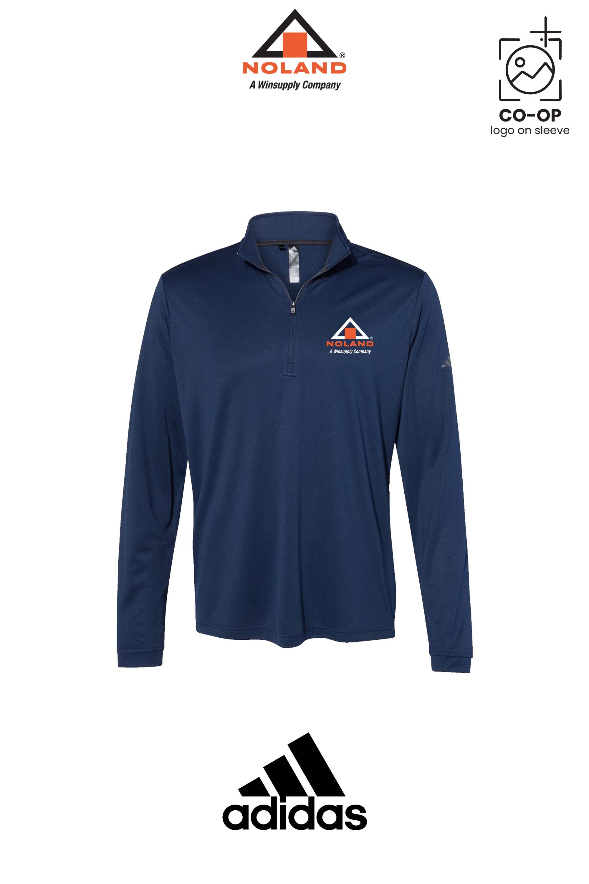 Adidas Mens Ultimate365 Lightweight Quarter-Zip Pullover - Noland of Augusta GA