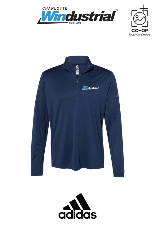Adidas Mens Ultimate365 Lightweight Quarter-Zip Pullover - Charlotte Windustrial