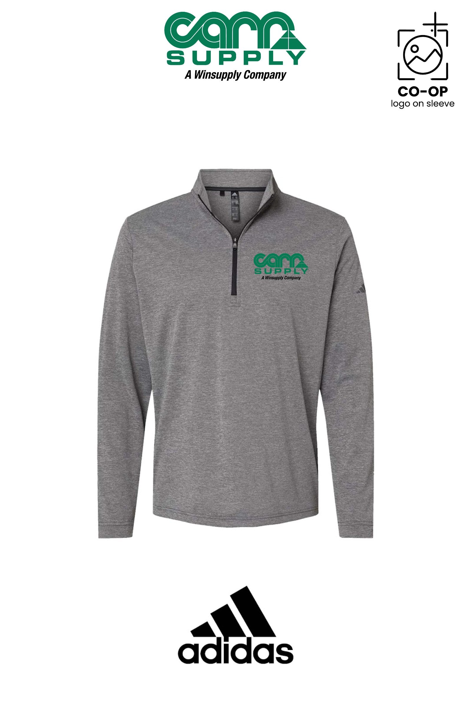 Adidas Mens Ultimate365 Lightweight Quarter-Zip Pullover - Carr Supply - Lancaster