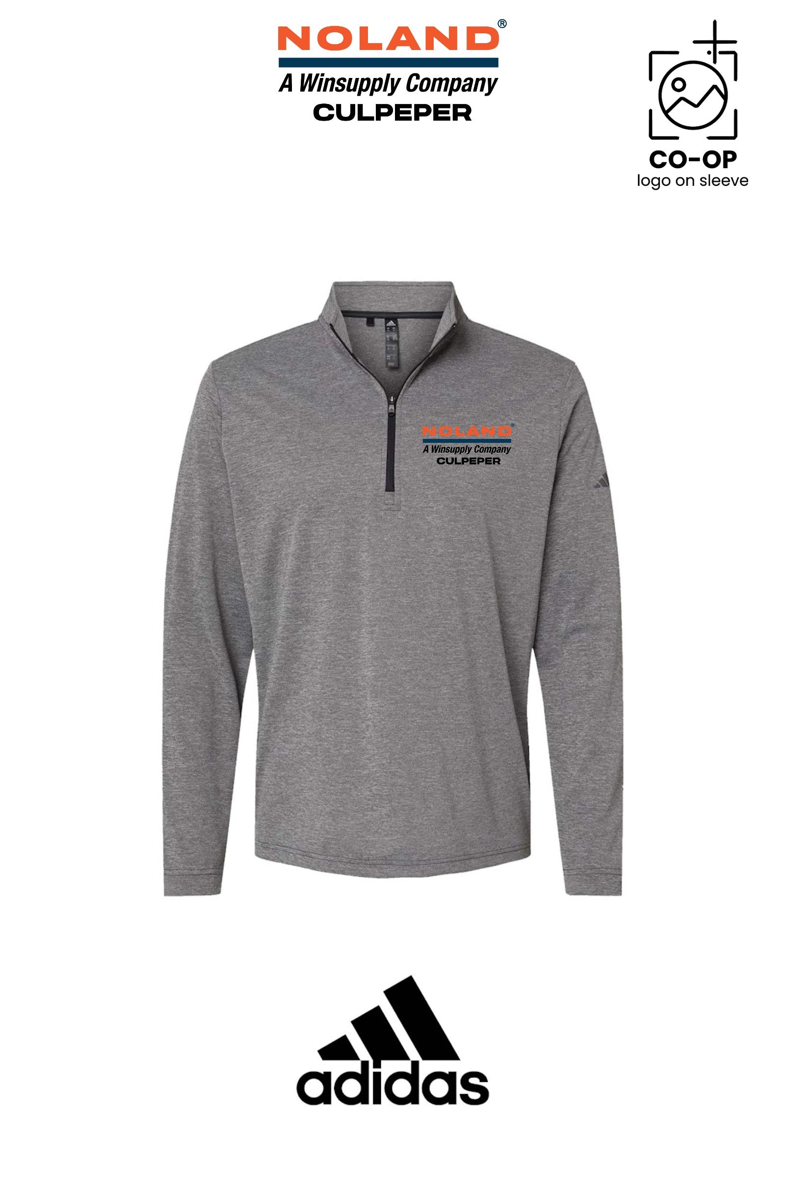 Adidas Mens Ultimate365 Lightweight Quarter-Zip Pullover - Culpeper Noland