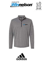 Adidas Mens Ultimate365 Lightweight Quarter-Zip Pullover - Charlotte Winnelson