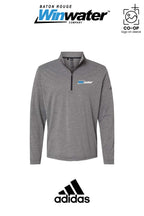 Adidas Mens Ultimate365 Lightweight Quarter-Zip Pullover - Baton Rouge Winwater