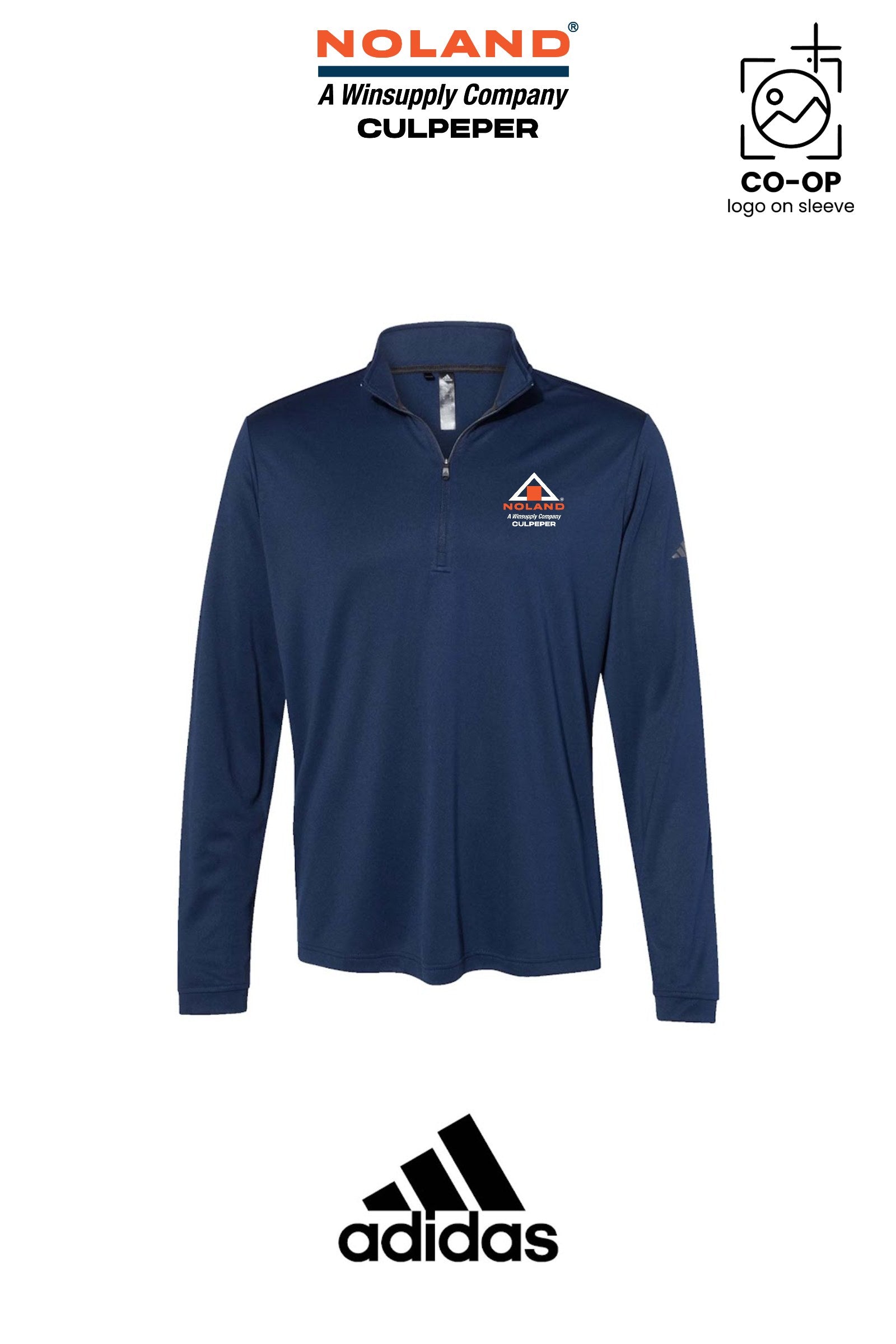 Adidas Mens Ultimate365 Lightweight Quarter-Zip Pullover - Culpeper Noland