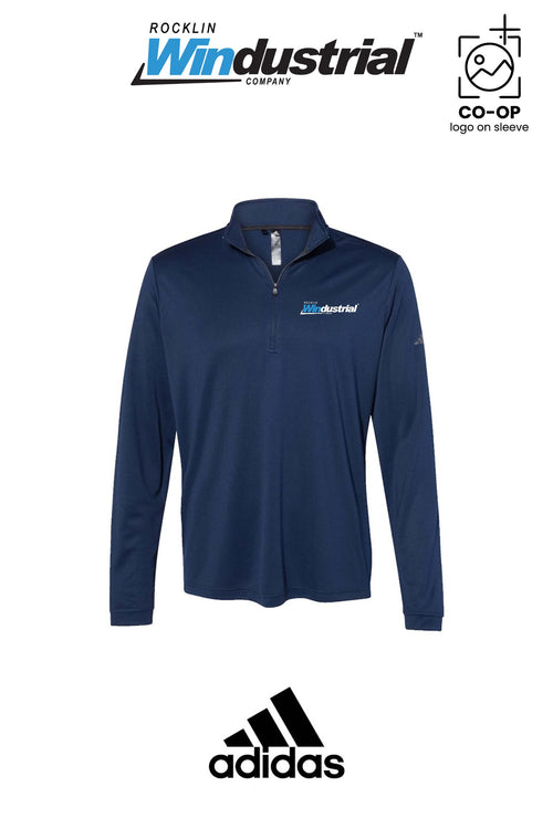 Adidas Mens Ultimate365 Lightweight Quarter-Zip Pullover - Rocklin Windustrial