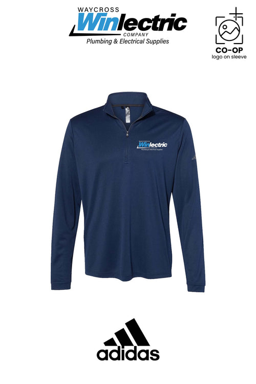 Adidas Mens Ultimate365 Lightweight Quarter-Zip Pullover - Waycross Winlectric