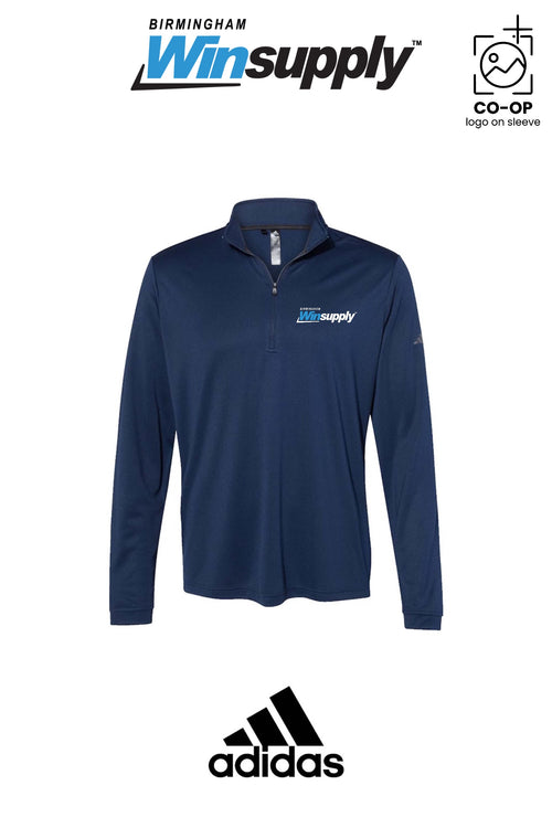 Adidas Mens Ultimate365 Lightweight Quarter-Zip Pullover - Birmingham Winsupply