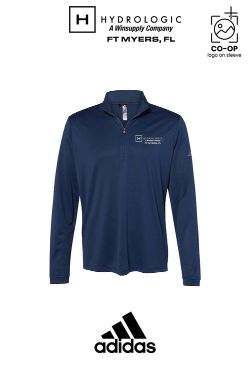 Adidas Mens Ultimate365 Lightweight Quarter-Zip Pullover - Winsupply Ft Myers FL Co.