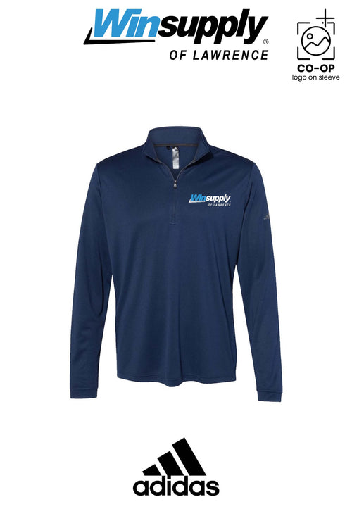 Adidas Mens Ultimate365 Lightweight Quarter-Zip Pullover - Winsupply of Lawrence