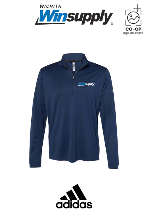 Adidas Mens Ultimate365 Lightweight Quarter-Zip Pullover - Wichita Winsupply