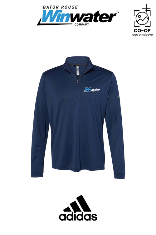 Adidas Mens Ultimate365 Lightweight Quarter-Zip Pullover - Baton Rouge Winwater