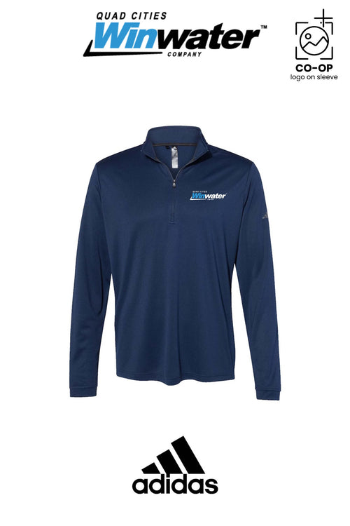 Adidas Mens Ultimate365 Lightweight Quarter-Zip Pullover - Quad Cities Winwater