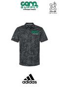 Adidas Mens All Over Camo Print Polo - Carr Supply - Athens