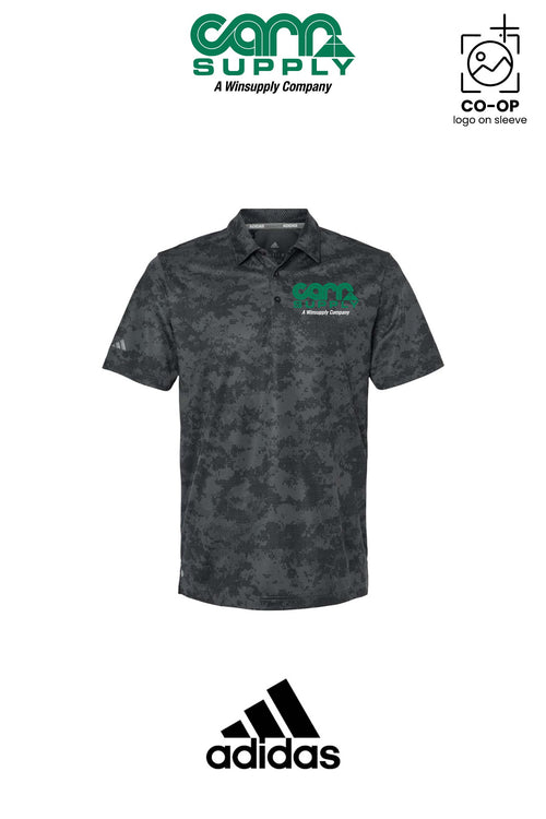 Adidas Mens All Over Camo Print Polo - Carr Supply - Xenia