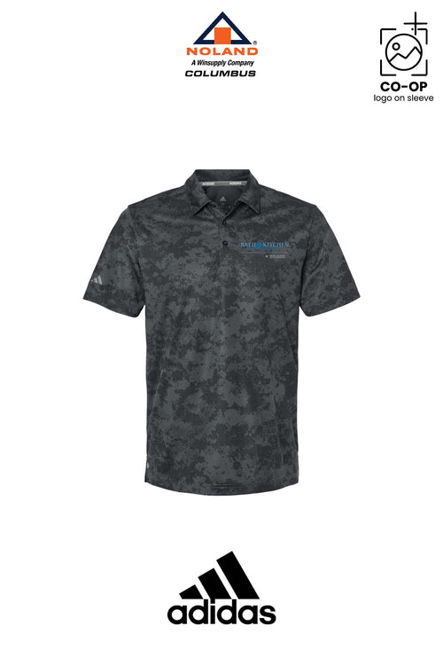 Adidas Mens All Over Camo Print Polo - Columbus Noland