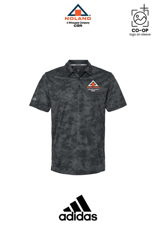 Adidas Mens All Over Camo Print Polo - Noland CSR