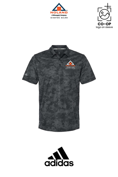 Adidas Mens All Over Camo Print Polo - Winston Salem Noland