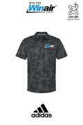 Adidas Mens All Over Camo Print Polo - Midland Winair