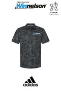 Adidas Mens All Over Camo Print Polo - Carrollton Winnelson