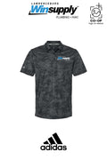 Adidas Mens All Over Camo Print Polo - Lawrenceburg Winsupply