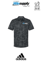 Adidas Mens All Over Camo Print Polo - Pittsburg Winsupply