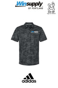 Adidas Mens All Over Camo Print Polo - Winsupply of Portland