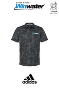 Adidas Mens All Over Camo Print Polo - Baton Rouge Winwater