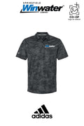 Adidas Mens All Over Camo Print Polo - Springfield Winwater
