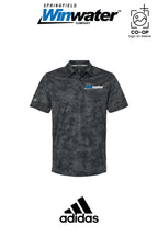 Adidas Mens All Over Camo Print Polo - Springfield Winwater