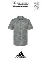 Adidas Mens All Over Camo Print Polo - Winsupply of Winter Haven