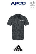 Adidas Mens All Over Camo Print Polo - APCO Supply - Indianapolis
