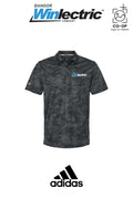 Adidas Mens All Over Camo Print Polo - Winlectric Bangor