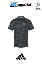 Adidas Mens All Over Camo Print Polo - Charlotte Windustrial