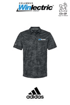 Adidas Mens All Over Camo Print Polo - Columbus Winlectric