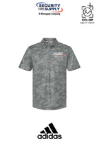 Adidas Mens All Over Camo Print Polo - SPHS Watertown