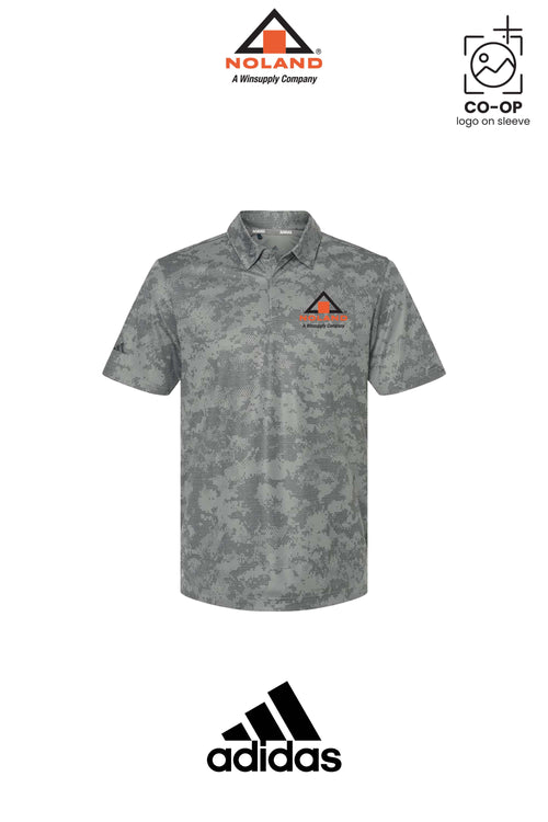Adidas Mens All Over Camo Print Polo - Noland of Augusta GA