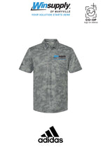 Adidas Mens All Over Camo Print Polo - Winsupply of Maryville