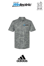 Adidas Mens All Over Camo Print Polo - Winlectric of Midland