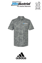 Adidas Mens All Over Camo Print Polo - Inland Empire Windustrial