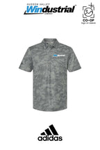 Adidas Mens All Over Camo Print Polo - Hudson Valley Windustrial
