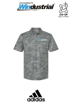 Adidas Mens All Over Camo Print Polo - Sacramento Windustrial