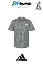 Adidas Mens All Over Camo Print Polo - Waycross Winlectric