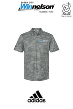 Adidas Mens All Over Camo Print Polo - Queen City Winnelson