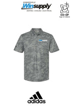 Adidas Mens All Over Camo Print Polo - Edwardsville Winsupply