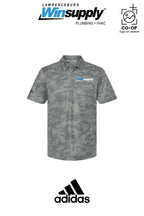 Adidas Mens All Over Camo Print Polo - Lawrenceburg Winsupply