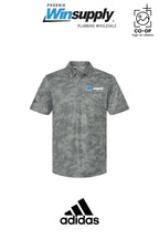 Adidas Mens All Over Camo Print Polo - Phoenix Winsupply